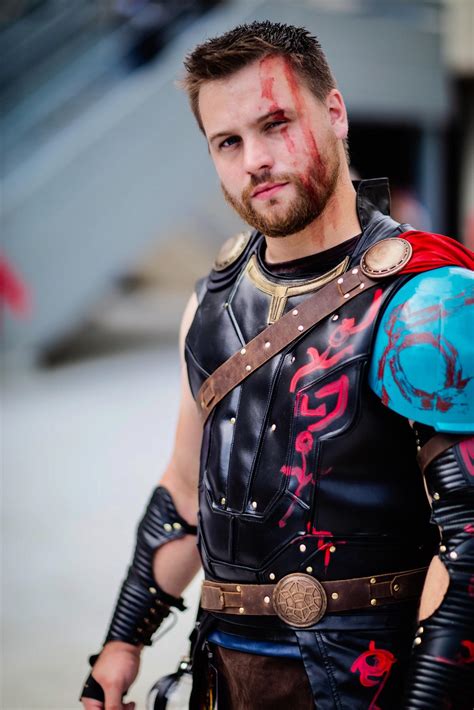 thor cosplay|homemade thor cosplay.